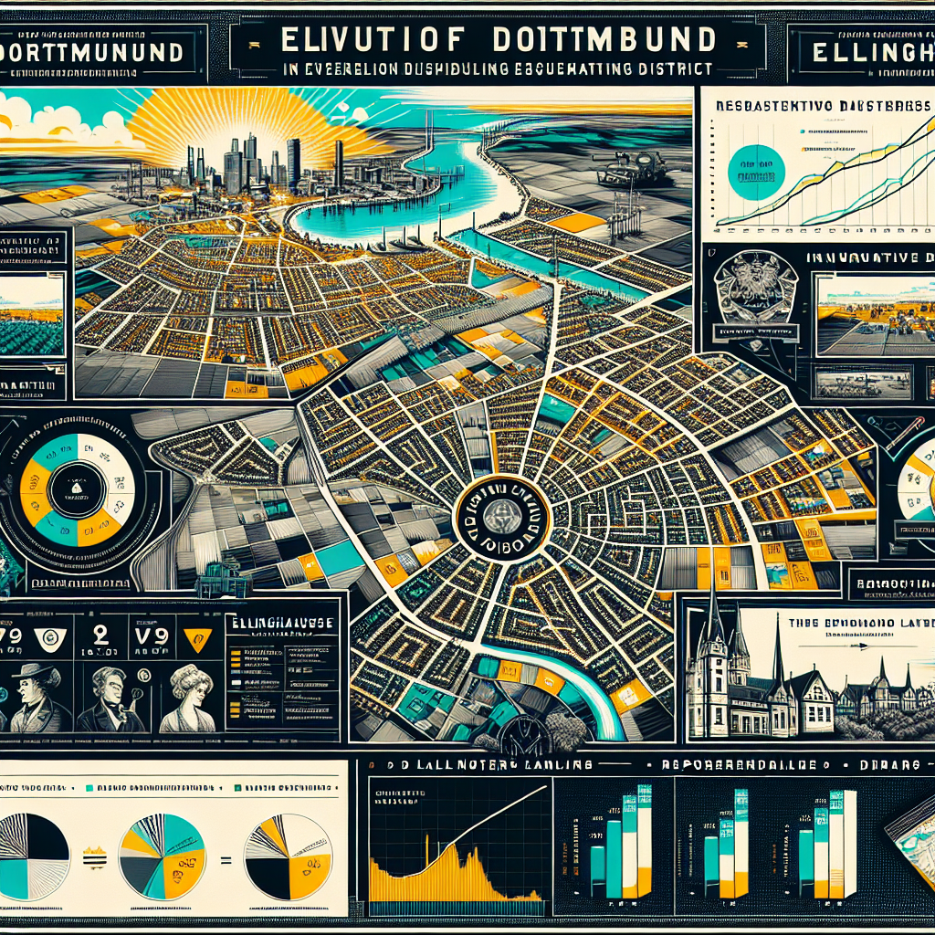 Bodenrichtwertentwicklung Dortmund Ellinghausen vs. Nachbarstadtteile